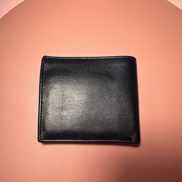 GUCCI Bifold Wallet Vintage Navy Blue - Picture 5 of 17